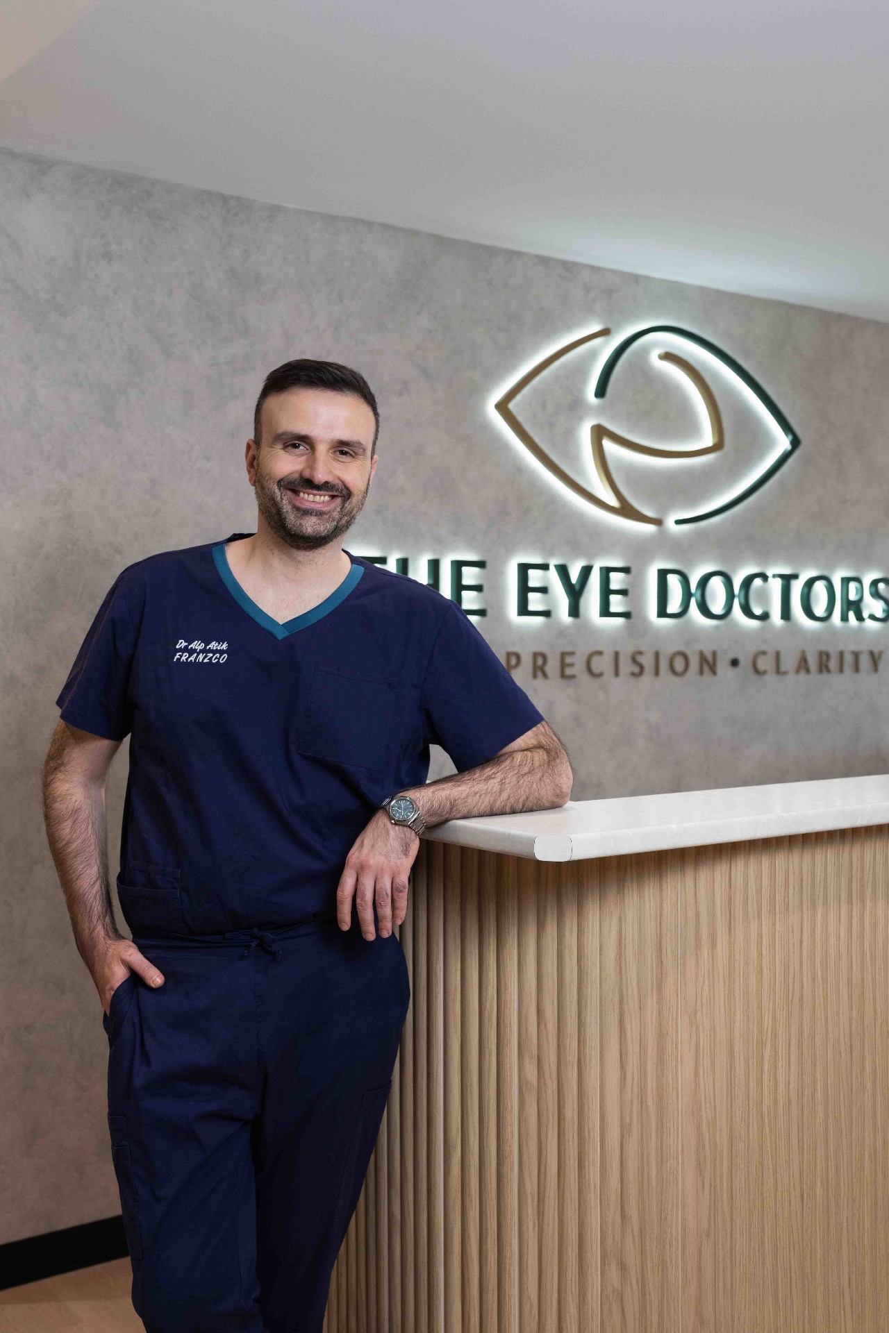 Dr Alp Atik, ophthalmologist and founder of The Eye Doctors